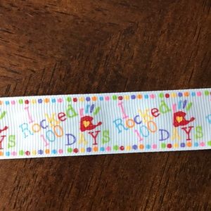 100 Days of School hair bow or ribbon per yard